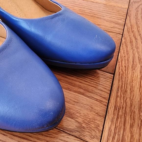 Dr. Liza ocean blue sneaker pumps sz 10M - Picture 9 of 11